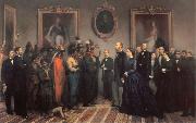 unknow artist The nations barbaras in imperial audience Germany oil painting reproduction